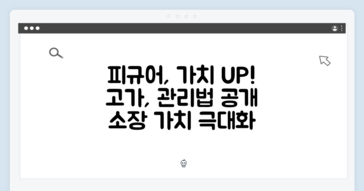 피규어의 가치를 높이는 방법
