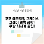 쿠쿠 에코웨일 CFD-ENL201DCGG 그레이스 그레이 완벽 가이드!