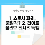 스투시 파리 라이트 올리브 티셔츠 Sz: 지금 사야 할 이유 3가지