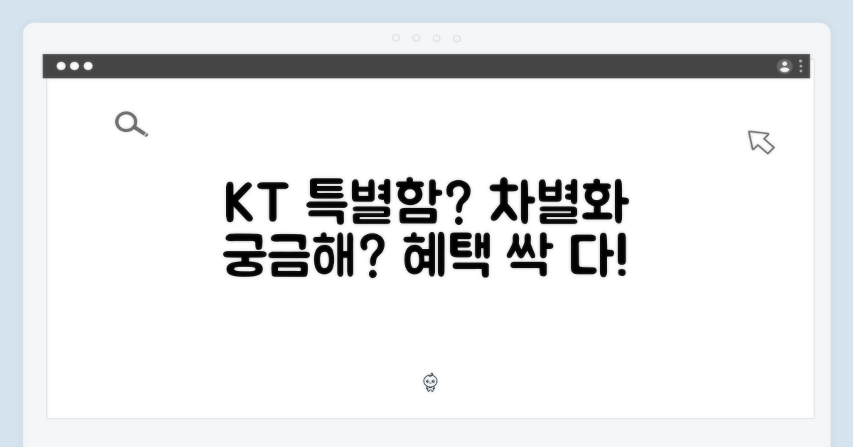 KT만의 특별함은?