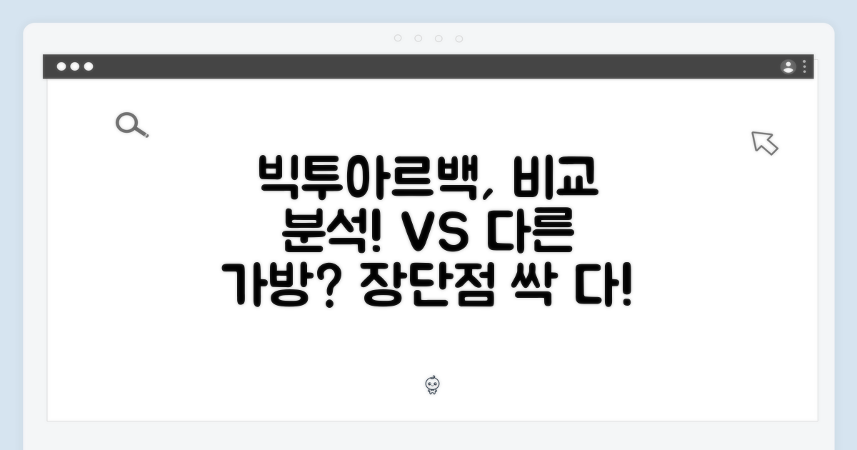 빅투아르백, 다른 모델과 비교
