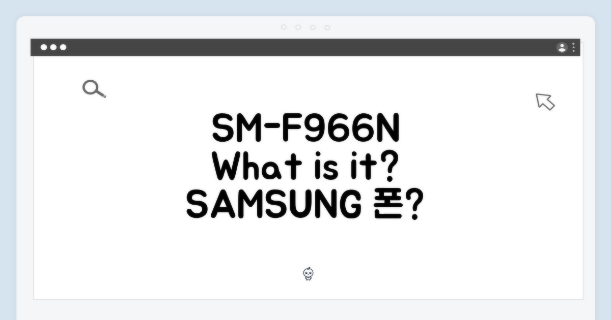SM-F966N, 어떤 폰일까?