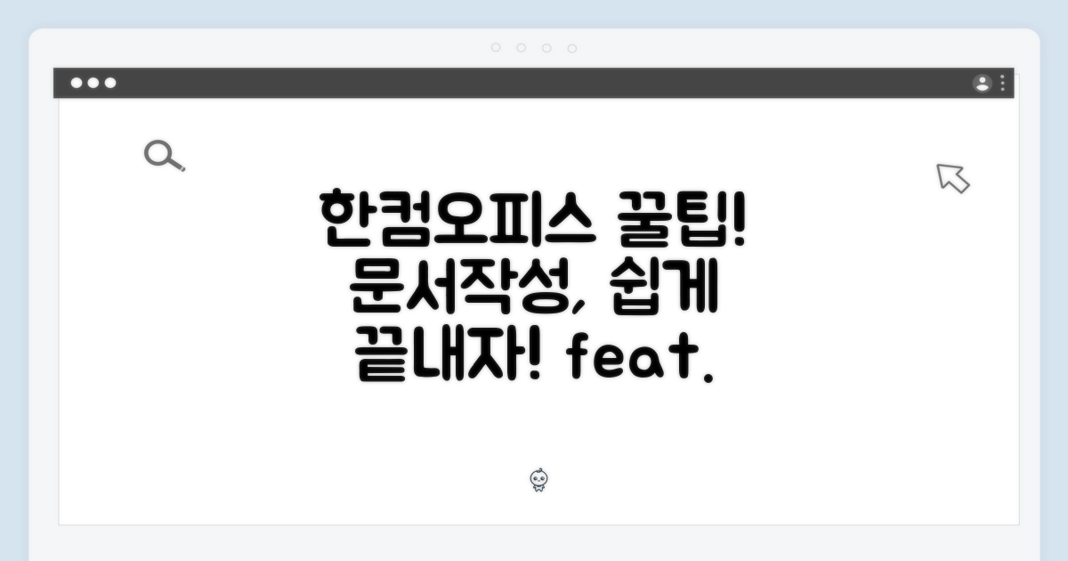 한컴오피스 활용 팁