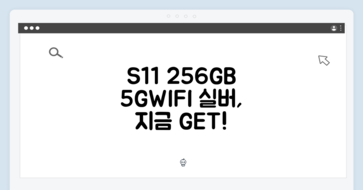 갤럭시 탭 S11 256GB 5G+WIFI 실버, 지금 바로 시작!