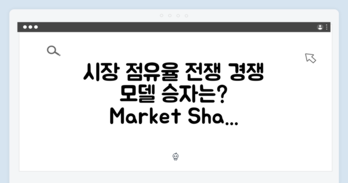 경쟁 모델: 시장 점유율 경쟁