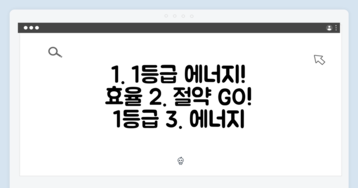 1등급 에너지 효율