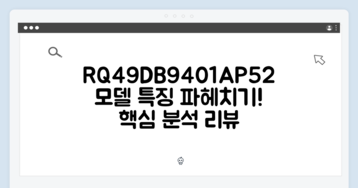 RQ49DB9401AP52, ๋ชจ๋ธ ํน์ง ๋ถ์