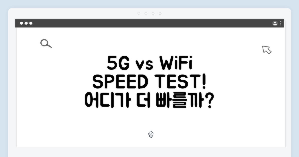 5G+WiFi, 통신 환경 비교