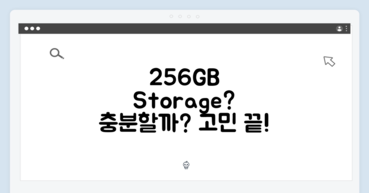 256GB, 나에게 충분할까?