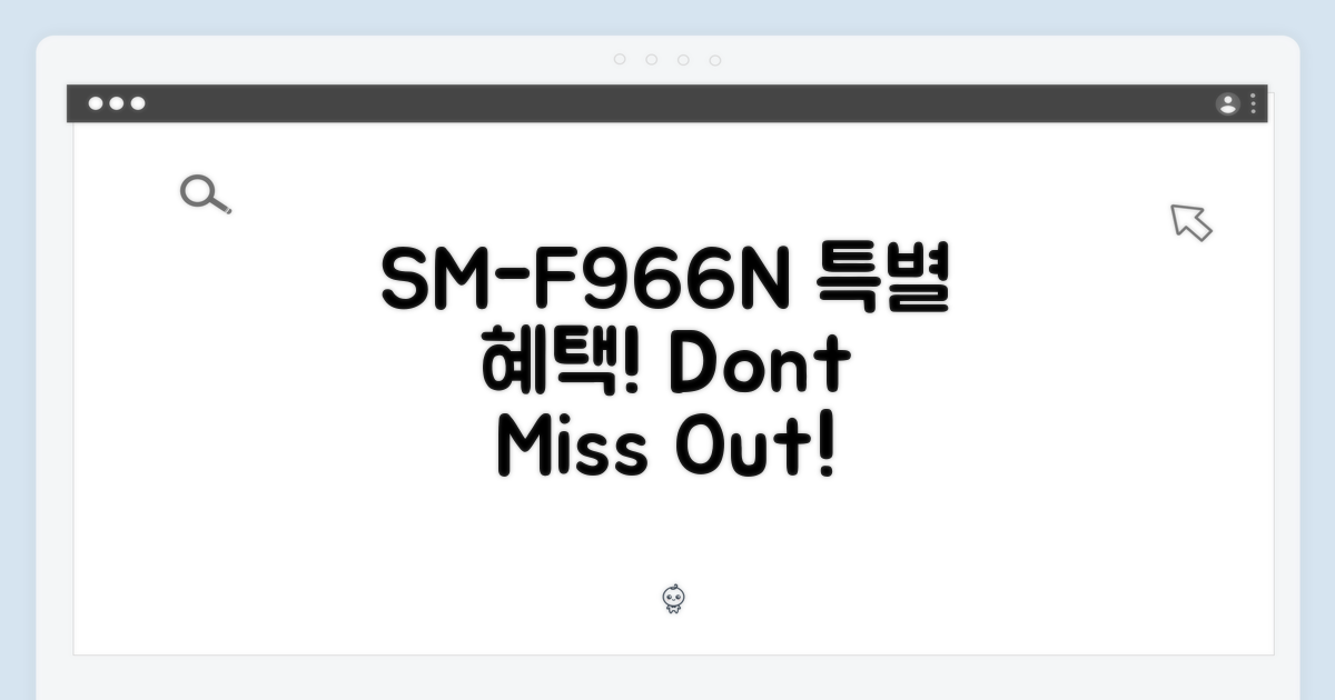 SM-F966N, 특별한 혜택!