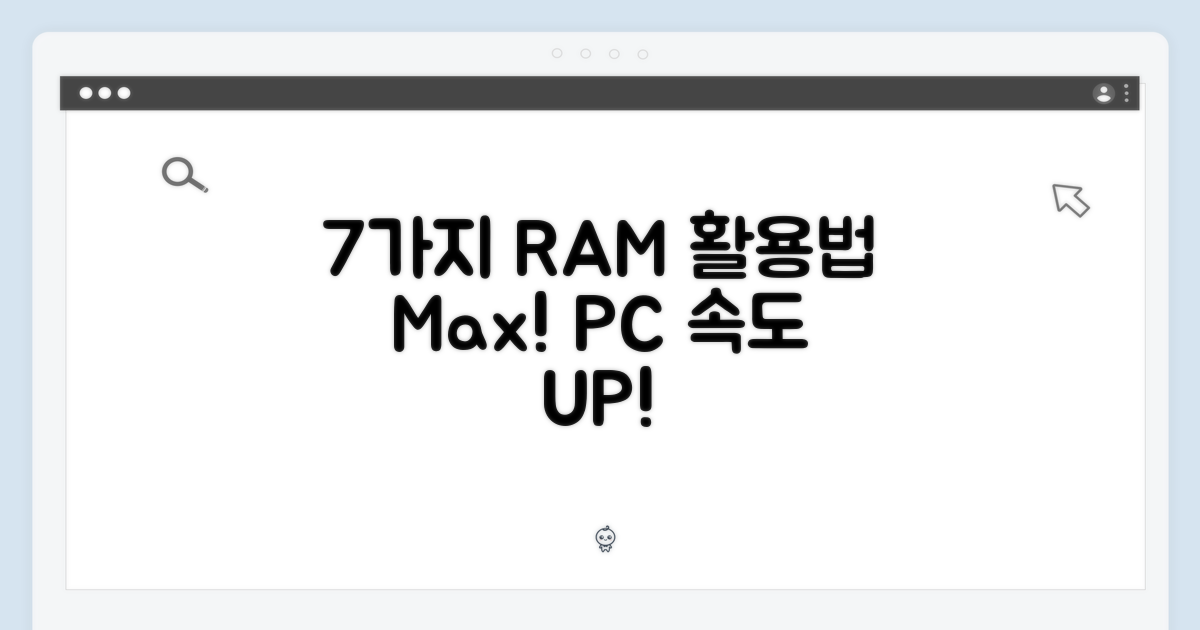 7가지 RAM 활용법