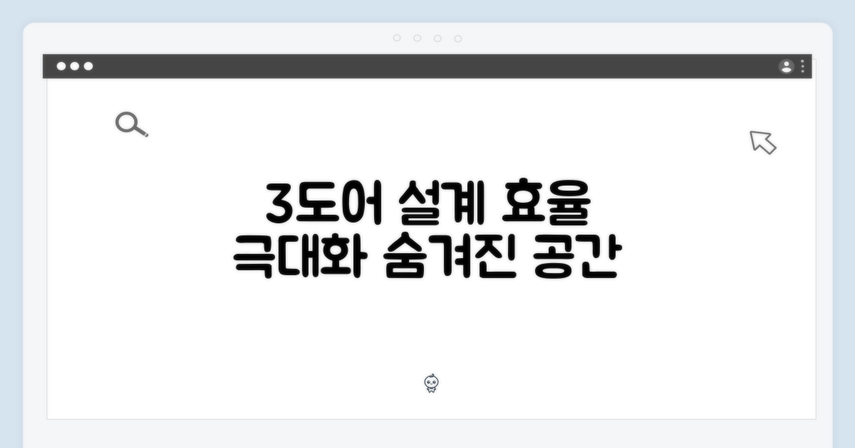 3도어 효율 설계