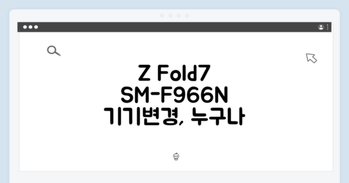 KT Z Fold7(SM-F966N) 기기변경, 누구나 쉽게!