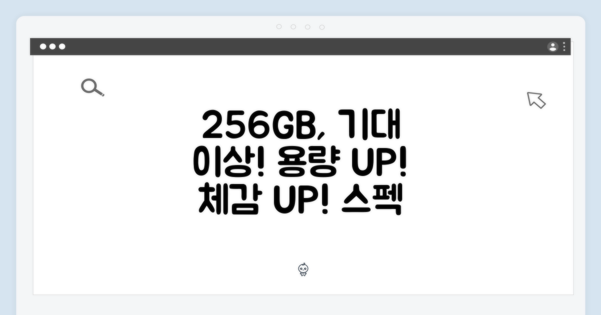 256GB, 무엇이 달라질까?