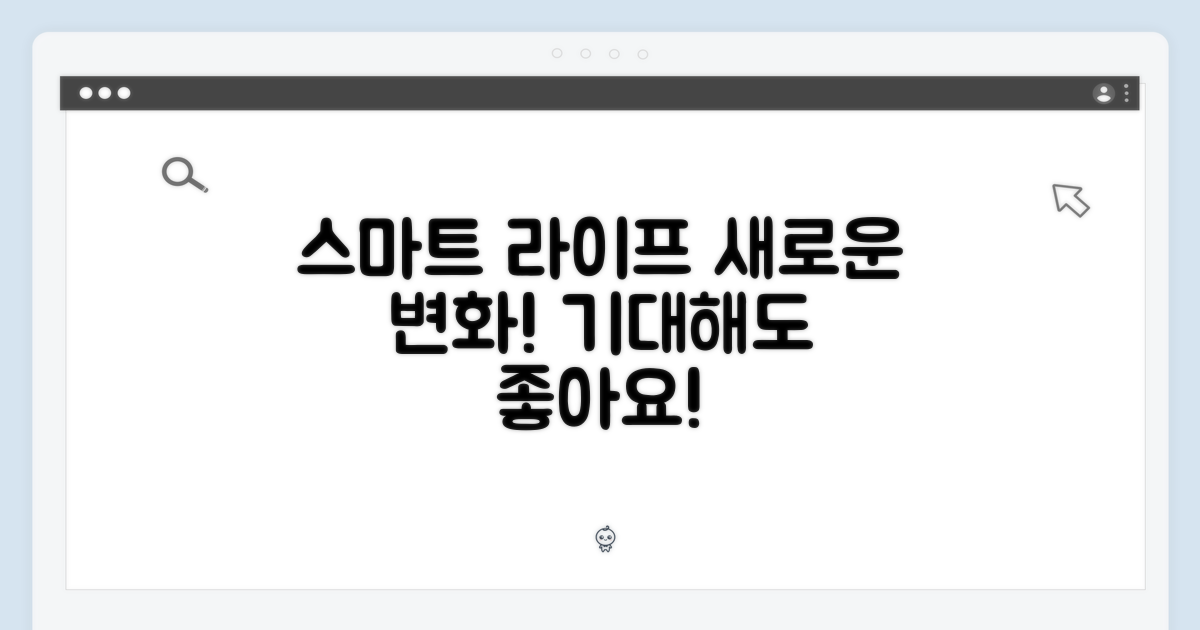 당신의 스마트 라이프, 어떻게 바뀔까?