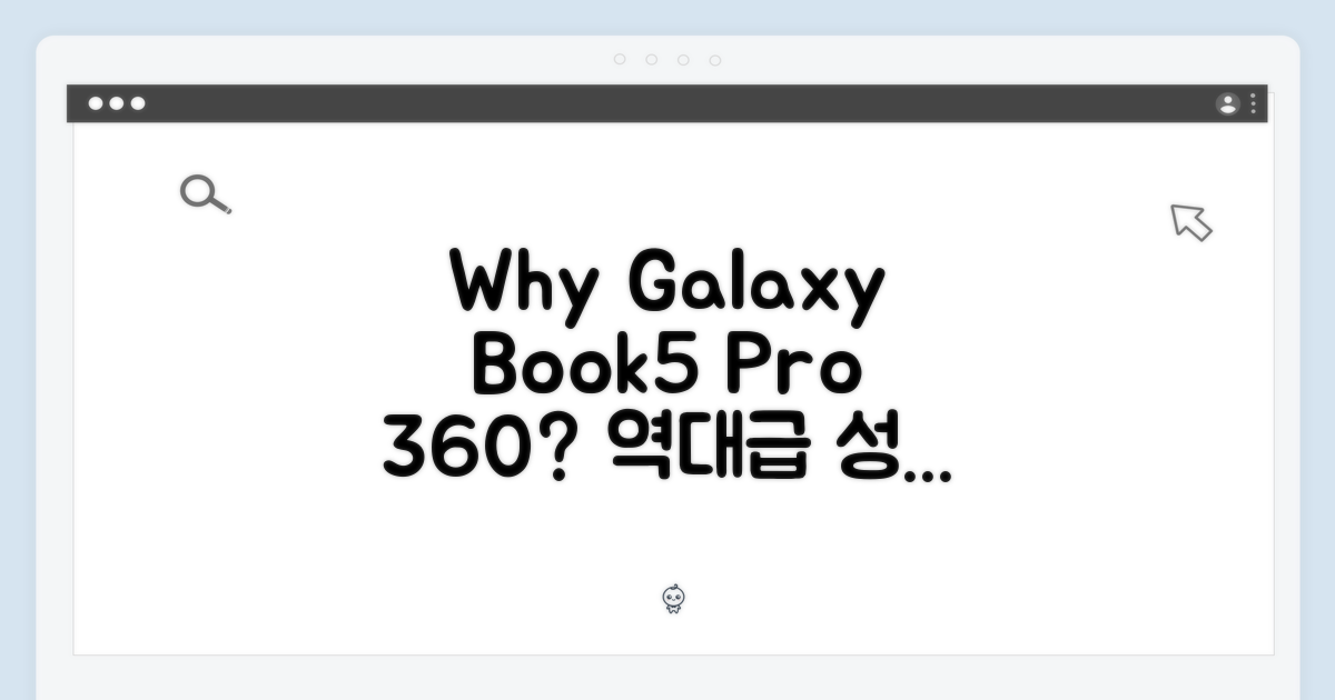 갤럭시북5 프로 360, 왜 선택해야 할까?