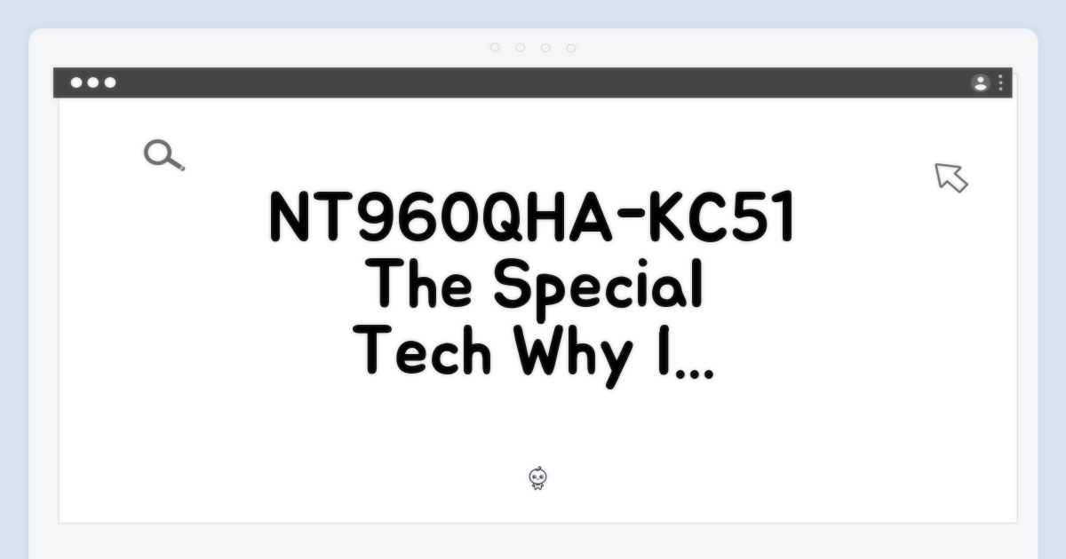 NT960QHA-KC51, 왜 특별할까?