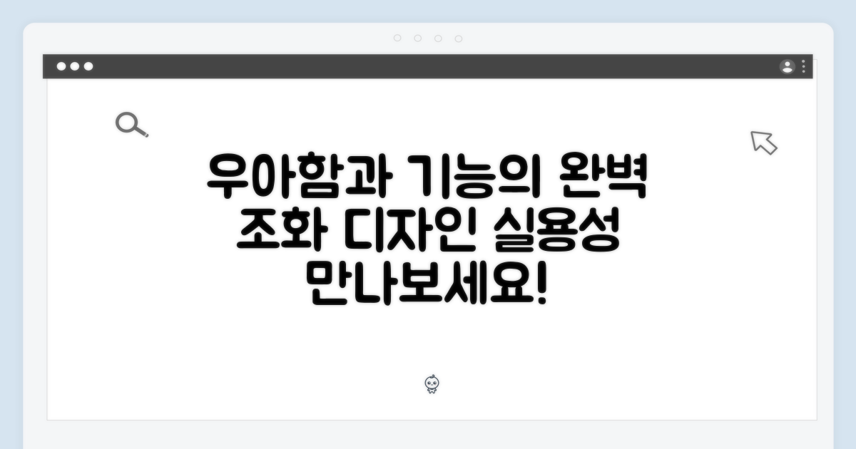 우아함, 기능의 만남
