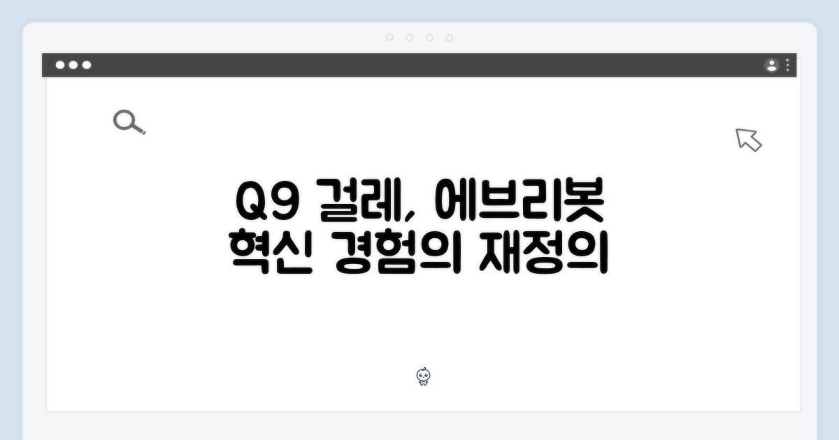 Q9 걸레, 에브리봇 사용자 경험 재정의