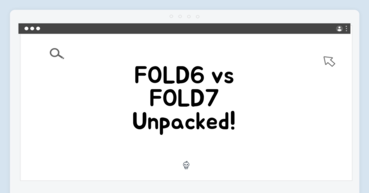 폴드6 vs 폴드7, 무엇이 달라졌나