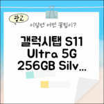 갤럭시탭 S11 울트라 5G 256GB 실버 완벽 가이드