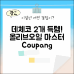 데체코 500ml 2개, 올리브오일 마스터!