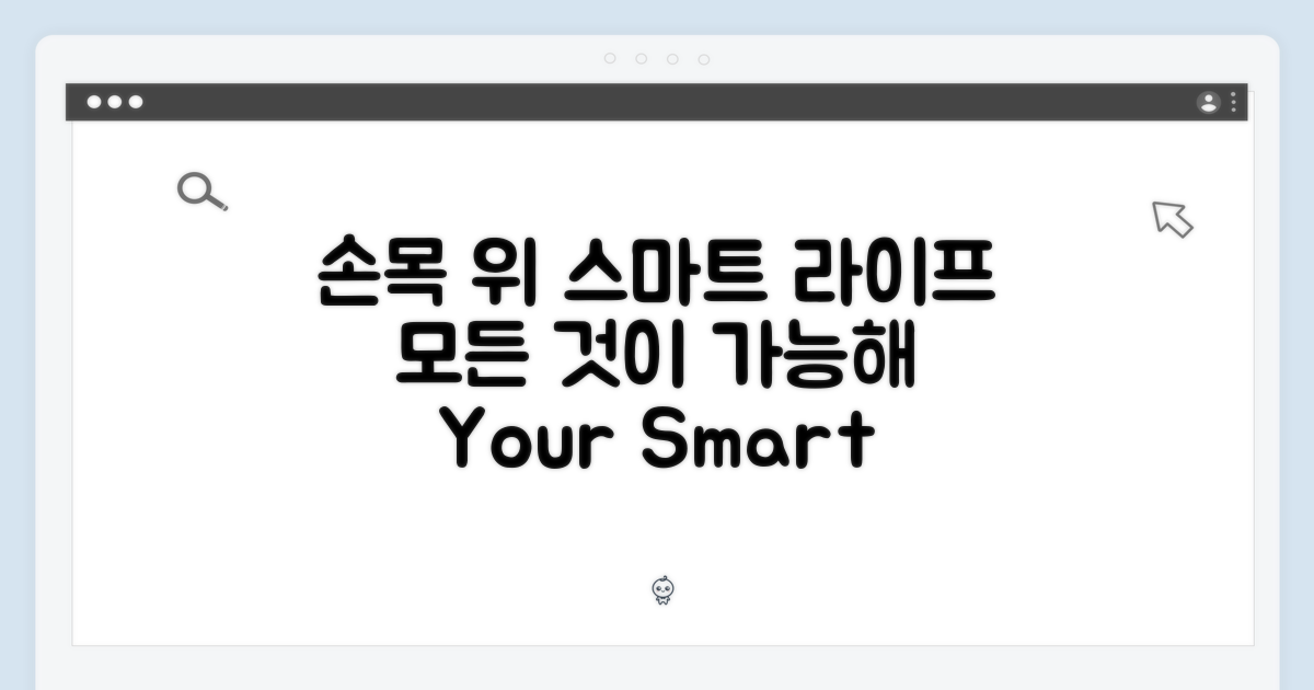 스마트 라이프, 손목 위에서