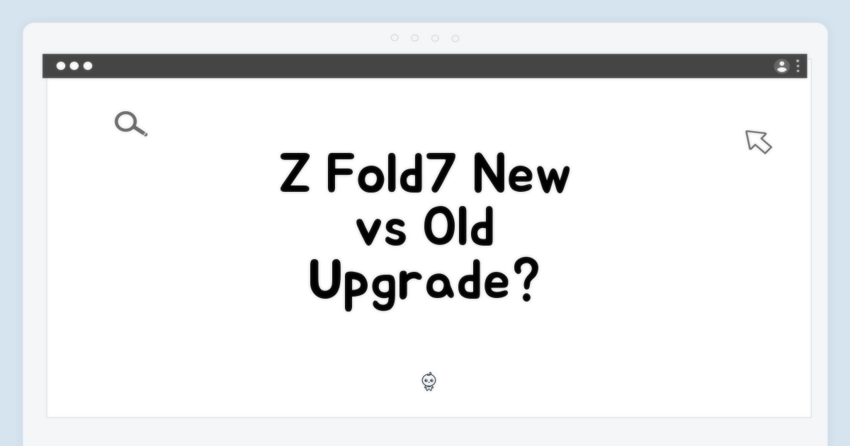 Z Fold7: 과거 모델과의 차이