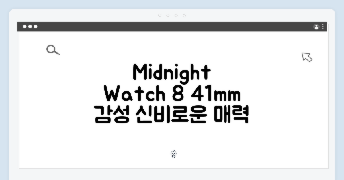 미드나잇의 매혹, 워치 8 41mm