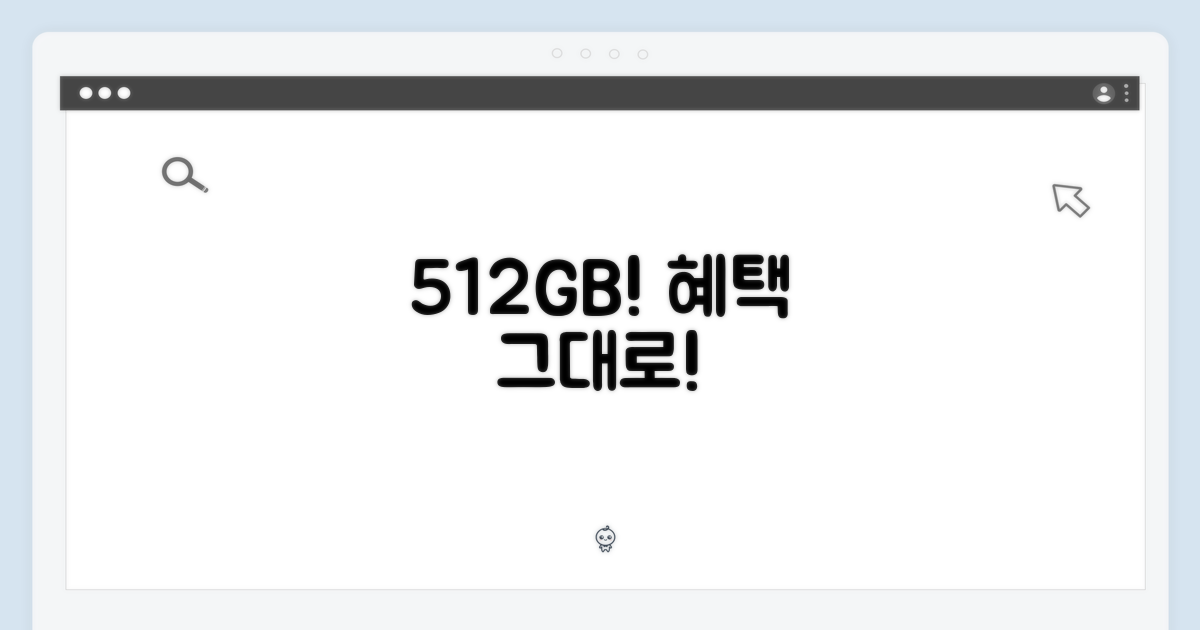 512GB, 혜택은 그대로?