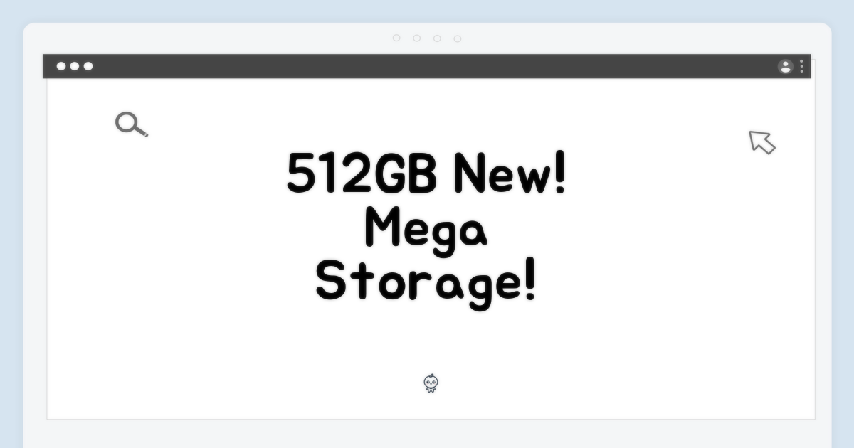 512GB 새제품, 매력 포인트는?
