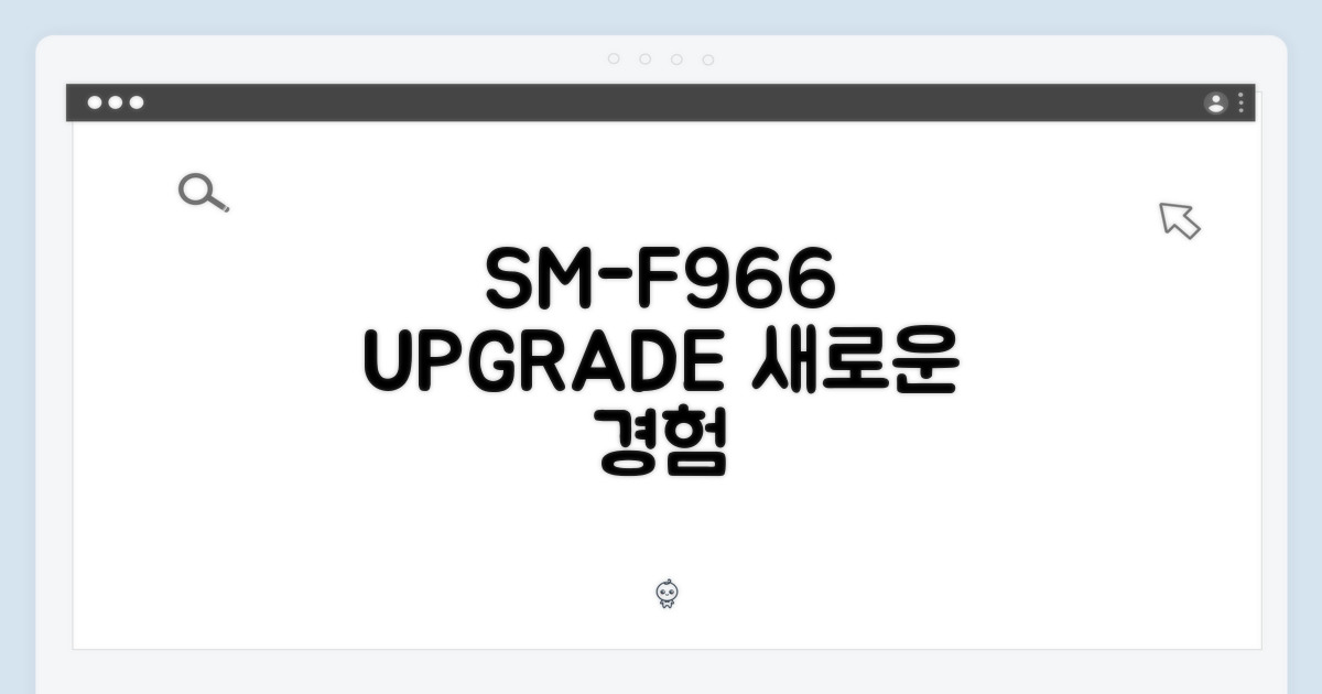 SM-F966, 업그레이드 된 경험