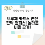 **브루체 카프스 핀턱 원피스, 놀라운 반전의 비밀!**