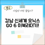 강남 신세계, 믿기 힘든 오닉스 GO 6 이북리더기!