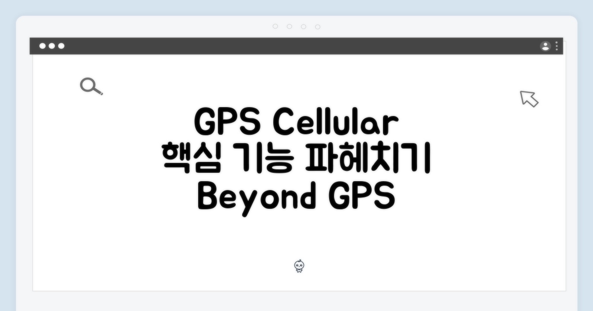 GPS+셀룰러 기능 탐구